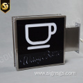 Retro Metal Light Box Classic Square Lightboxes Signs